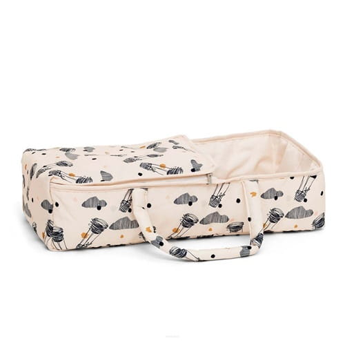 Wózek dla lalki 3 w 1, spacerowy, gondola, składany Skrallan 7