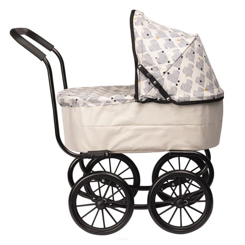 Wózek dla lalki w stylu retro, gondola Skrallan