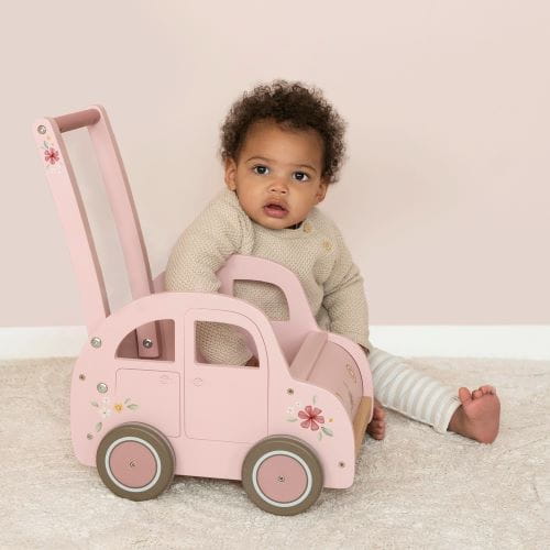 Pchacz różowy dla dziewczynki Pink Little Dutch 1