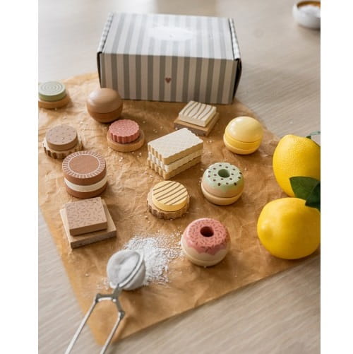 Drewniany zestaw ciasteczek Jabadabado  2