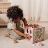 Kostka edukacyjna różowa Fairy Garden aktywizująca Little Dutch  3
