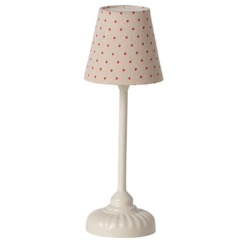 Maileg Lampa podłogowa kremowa w kropki Vintage sand