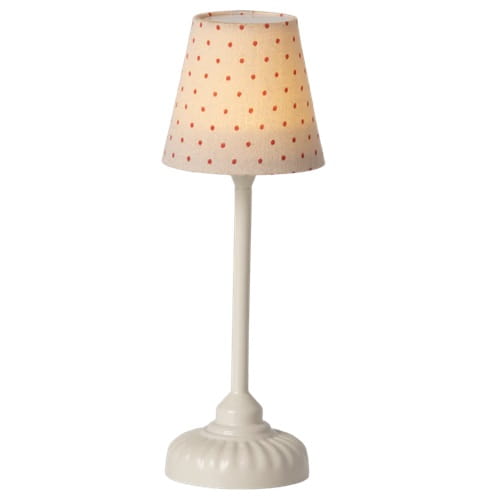 Maileg Lampa podłogowa kremowa w kropki Vintage sand 1