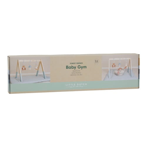 Baby gym stojak pałąk dla chłopca Forest Friends Little Dutch 9