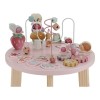 Stolik edukacyjny różowy Fairy Garden dla dziewczynki na roczek Little Dutch 6