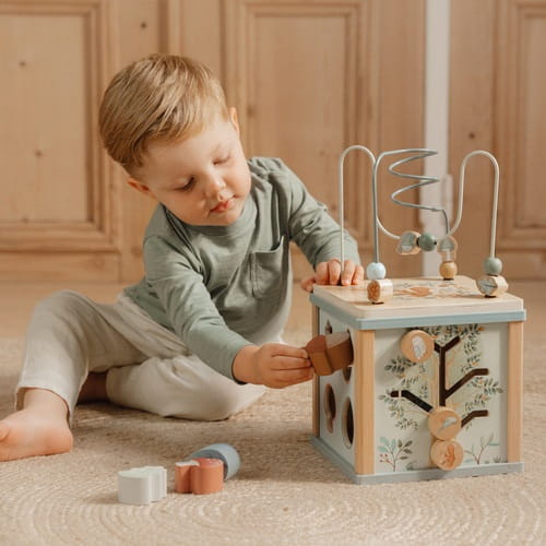 Kostka edukacyjna Forest Friends Little Dutch 1