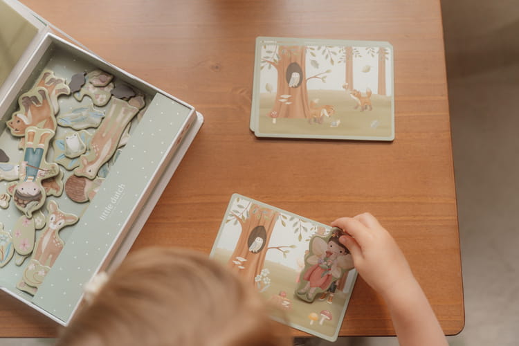 Magnesy w pudełku Forest Friends Dutch 3