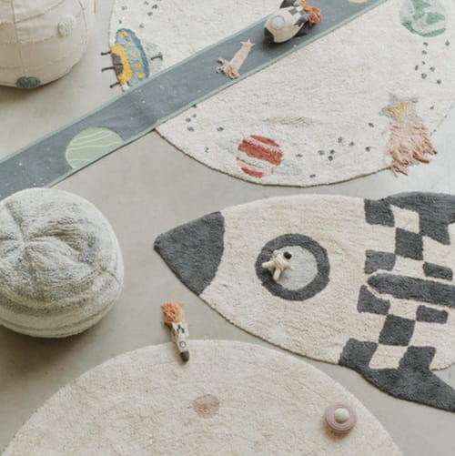 Dywan bawełniany Rakieta do prania w pralce Lorena Canals 3