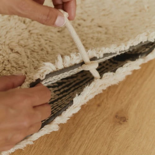 Dywan bawełniany Moon Multishape do prania w pralce Lorena Canals 5