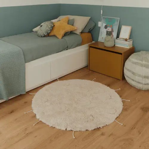 Dywan bawełniany Moon Multishape do prania w pralce Lorena Canals