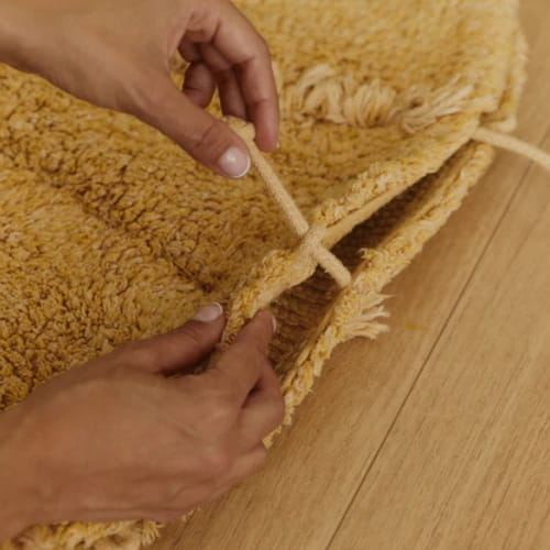 Dywan bawełniany Solar Multishape do prania w pralce Lorena Canals 5