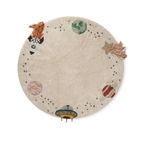 Dywan bawełniany Interstellar Journey do prania w pralce Lorena Canals 1