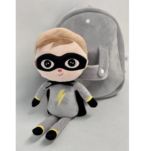 Plecak Metoo Chłopiec Boy z wyjmowanym pluszakiem z imieniem  3