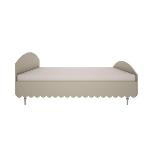 Łóżko dziecięce 120x200 cm Babushka oliwka 1