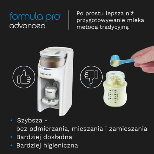 Baby Brezza ekspres do mleka Formula Pro Advanced All White 7