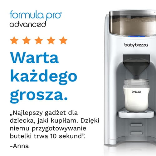 Baby Brezza ekspres do mleka Formula Pro Advanced All White 8