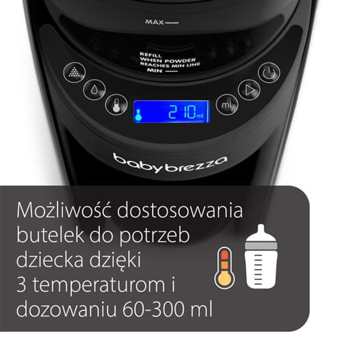 Baby Brezza ekspres do mleka Formula Pro Advanced All Black 4