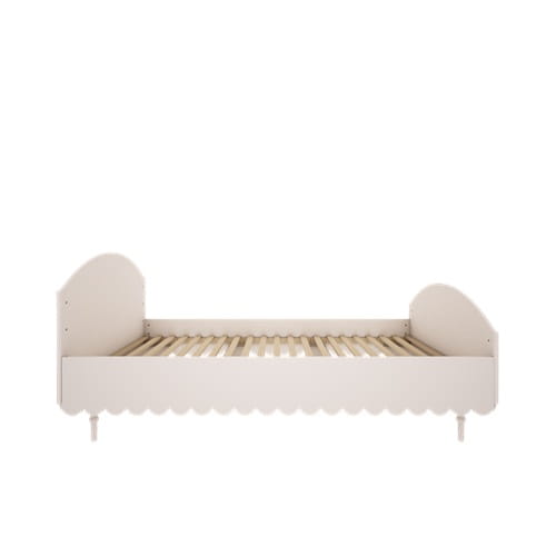 Łóżko dziecięce 120x200 cm Babushka białe  1