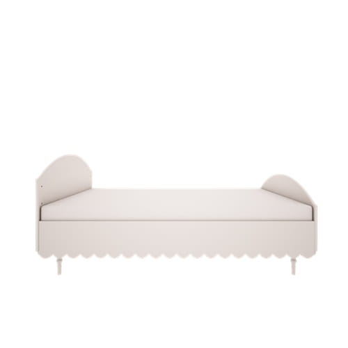 Łóżko dziecięce 120x200 cm Babushka białe  3