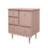 Komoda Babushka róż niska - dziecięca 1