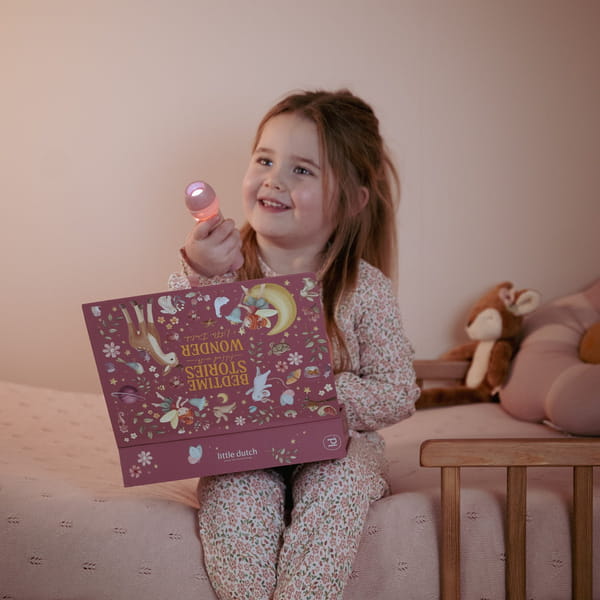 Latarka projektor z bajkami Róż Little Dutch 1