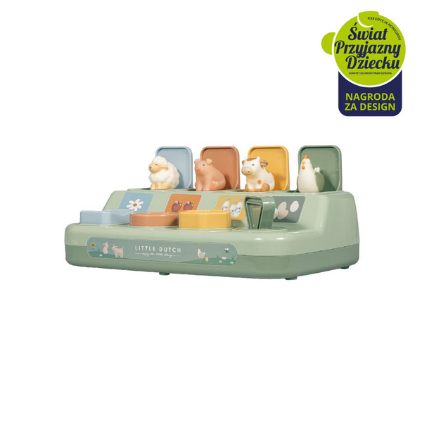 Zabawka pop-up Farm Little Dutch