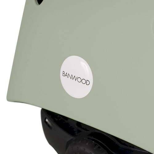 Banwood dziecięcy eco kask rowerowy Olive oliwkowy  1