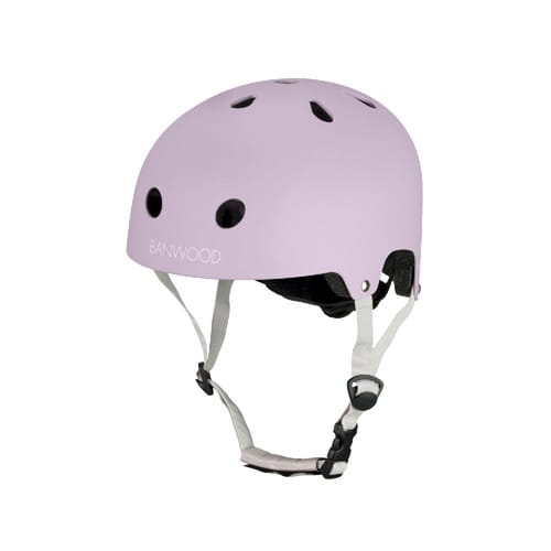 Banwood dziecięcy eco kask rowerowy Lavender lawendowy