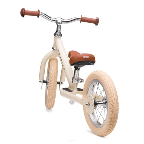 Rowerek trójkołowy biegowy 2w1 kremowy matowy Trybike 3
