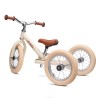 Rowerek trójkołowy biegowy 2w1 kremowy matowy Trybike 2