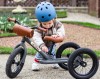 Rowerek trójkołowy biegowy 2w1 szary matowy Trybike 5