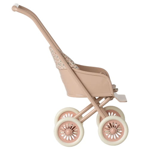 Maileg Wózek różowy Stroller Micro Powder dla myszek 2025 2