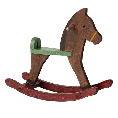 Maileg Konik na biegunach dla myszek drewniany