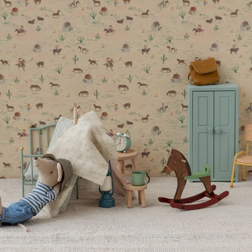 Maileg Konik na biegunach dla myszek drewniany 1