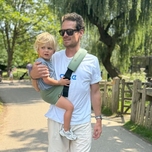 Nosidło wspomagające Fern zielone  1