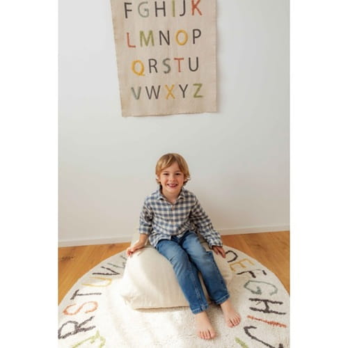 Dywan bawełniany ABC Kolory i Litery Ø120 cm Lorena Canals 5