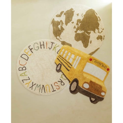 Dywan bawełniany ABC Kolory i Litery Ø120 cm Lorena Canals 7