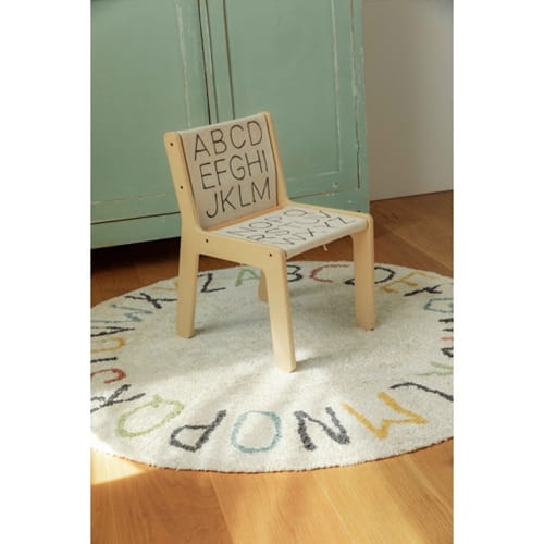 Dywan bawełniany ABC Kolory i Litery Ø120 cm Lorena Canals 9