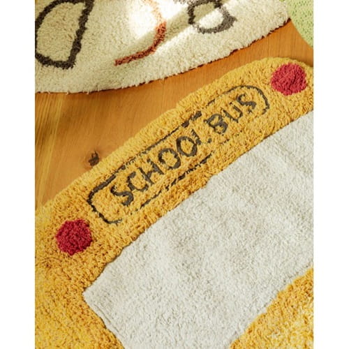 Dywan bawełniany Autobus Szkolny do prania w pralce Lorena Canals 7