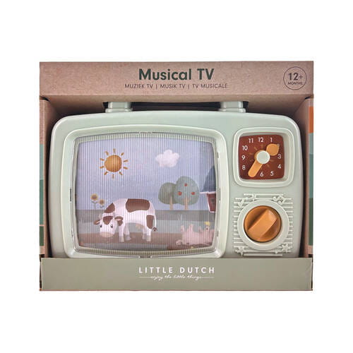 Musical TV telewizorek Farm Little Dutch 3