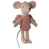 Maileg Myszka wróżka aniołek 11 cm różowa fairy mouse