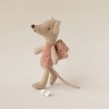 Maileg Myszka wróżka aniołek 11 cm różowa fairy mouse 2