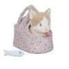 Kot Marley przytulanka w torbie Little Dutch 12