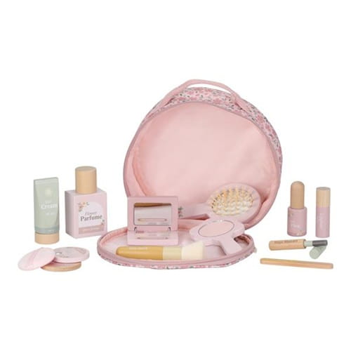 Kosmetyczka z akcesoriami Beauty Case różowa Little Dutch 2