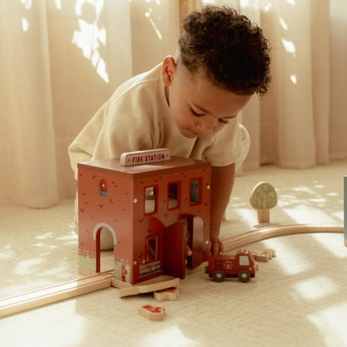 Remiza strażacka drewniana Little Dutch 1