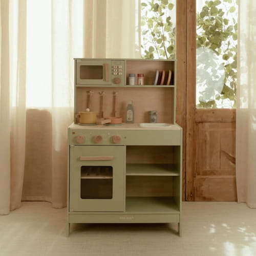 Kuchnia drewniana Miętowa Little Dutch 1