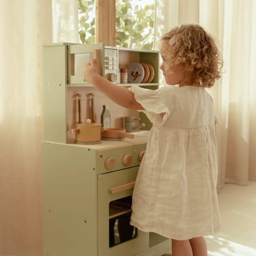 Kuchnia drewniana Miętowa Little Dutch 2