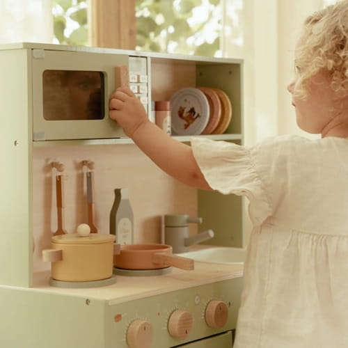 Kuchnia drewniana Miętowa Little Dutch 8