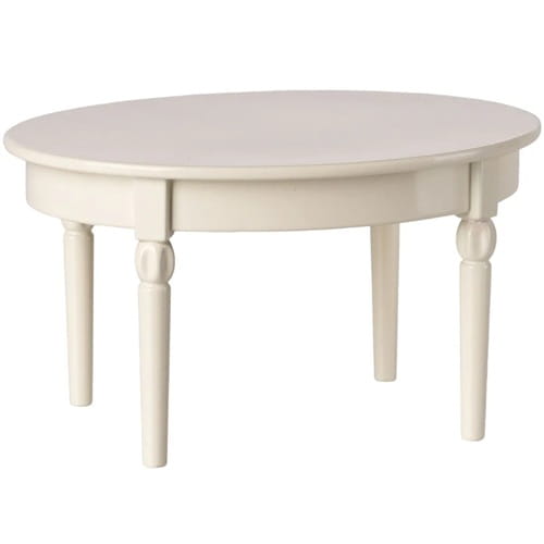 Maileg Stół do jadalni metalowy biały vintage