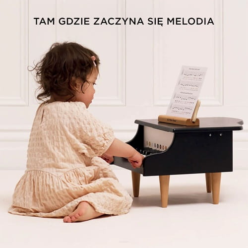 Drewniany fortepian edukacyjna zabawka dla dzieci pianino muzyka Le Toy Van 2